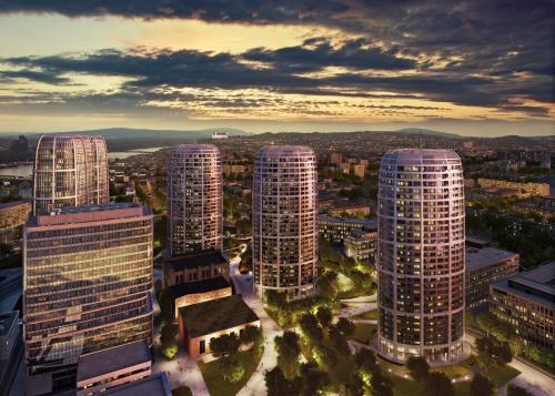 Skypark Spacious apartment Free Parking, Bratislava