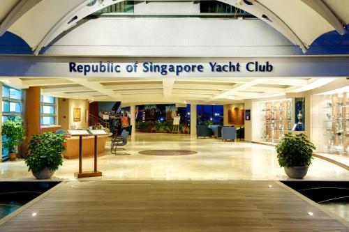 Lobby, Republic of Singapore Yacht Club in HarbourFront