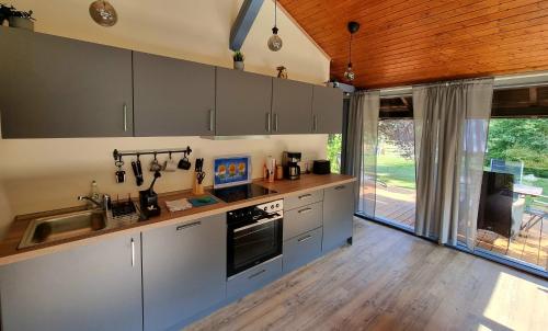 Kitchen, Landhauschen Welschneudorf Naturnah in Welschneudorf