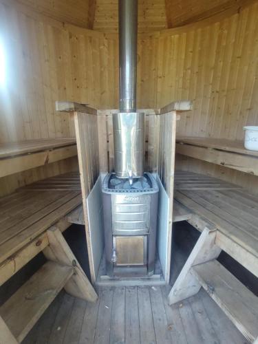 Saun, Selholmens Camping in Alvsbyn