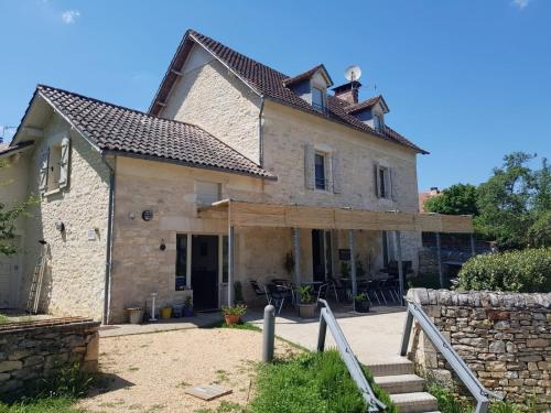Фасада на хотела, Auberge De Carlucet in Carlucet