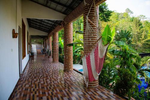 Kilátás, Vinas Hotel in Lanquin