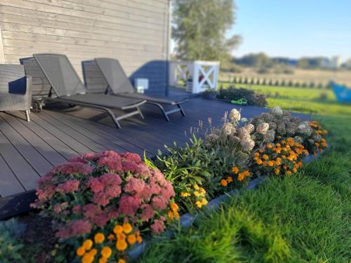 Domek Lawendowe Wzgórze na wyłączność z jacuzzi i klimatyzacją