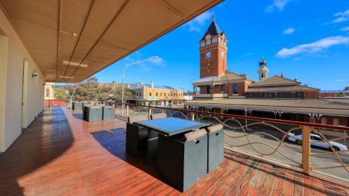 Balcony/terrace, Royal Exchange Hotel in Broken Hill