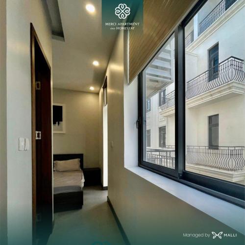 Μπαλκόνι/βεράντα, Merci Apartment & Homestay - Vinhomes Marina Hai Phong in Χαιφόνγκ