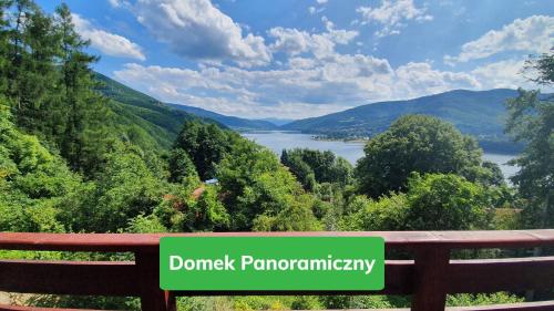 Panorama - Domy w Beskidach, Międzybrodzie Bialskie