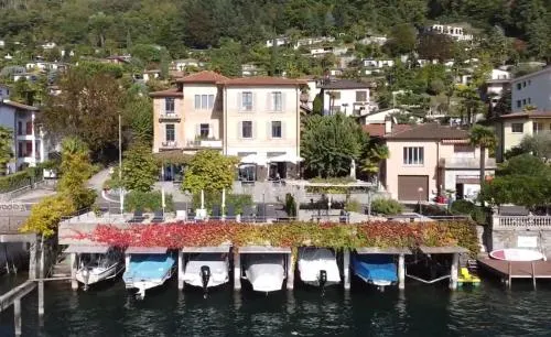 Arbostora Charme Hotel in Morcote, Schweiz