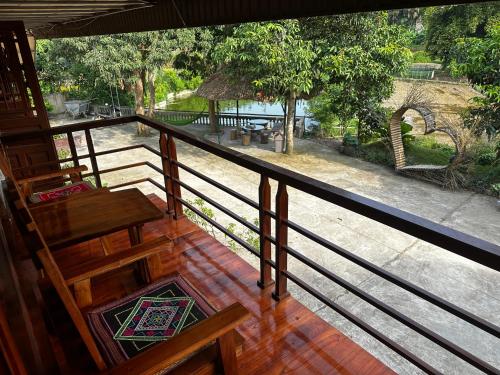 Balcony/terrace, VuLinh Family-Homestay in Yen Binh (Yen Bai)