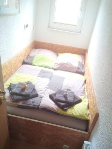 Ferienhaus Mecklenburgische Seenplatte mit Ruderboot in Burg Stargard