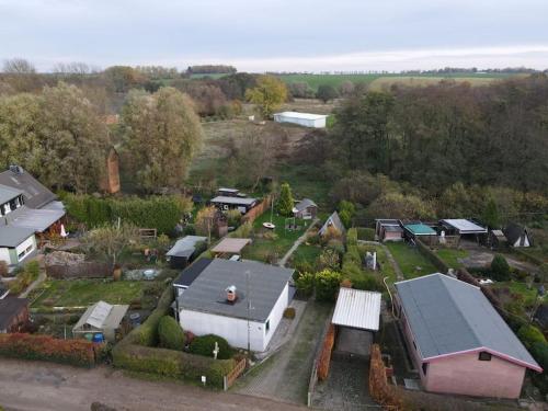 Ferienhaus Mecklenburgische Seenplatte mit Ruderboot in Burg Stargard