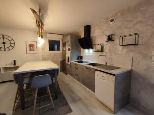 кухня, Appartement en bord de Loire in Saint-Jean-de-Braye