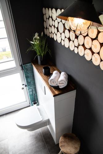 Penthouse Wohnung mit Terrasse & Sauna - Wildecker Ferienbutze in Wildeck