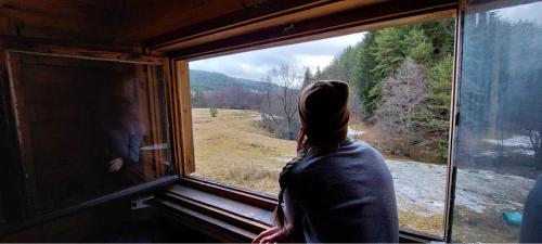 Unique off-grid cabin in raw nature: Bucephalus