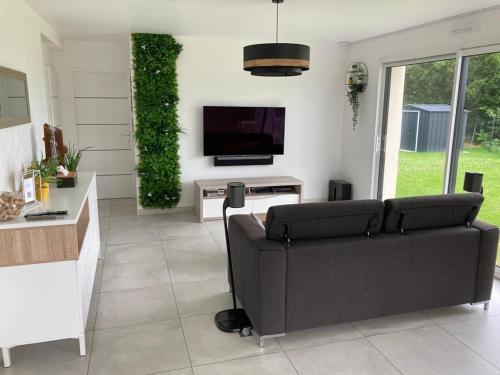 Koplietošanas atpūtas telpa ar TV, Chambre cosy in Locquenole