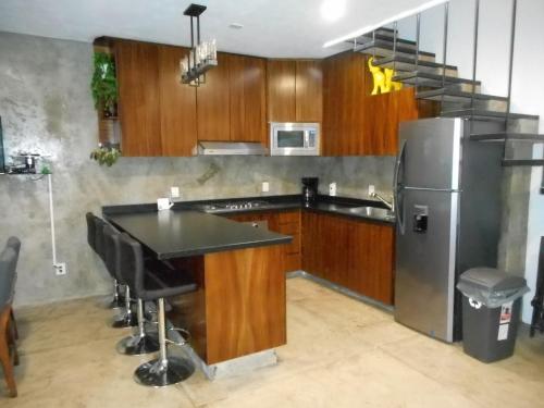 Kitchen, Hermosa Casa en Orilla del lago -Zona de villedos- in San Pedro Tesistan