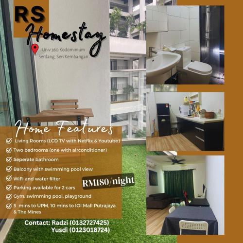 B&B Seri Kembangan - RS Homestay - Bed and Breakfast Seri Kembangan