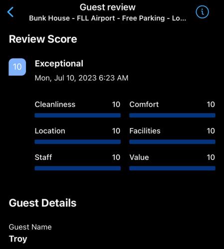 Bunk House - FLL Airport - Free Parking - Long Term Stays Welcome photo