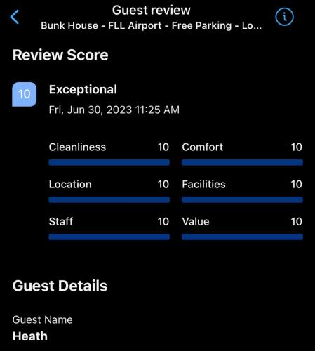Bunk House - FLL Airport - Free Parking - Long Term Stays Welcome photo