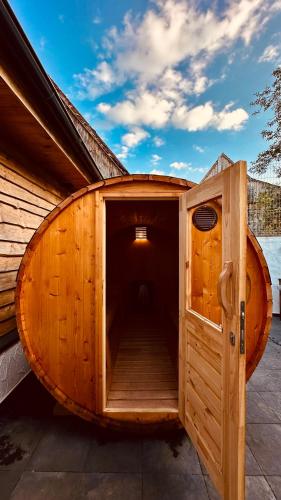 Sauna, The Hut Retreat in Fântânele (Sibiu)
