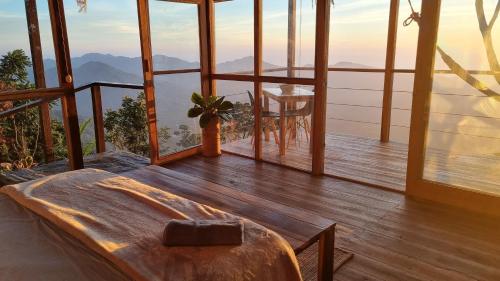 Балкон, Minca Sintropia - Sustainable Lodge & Organic Coffee Finca in Мінка