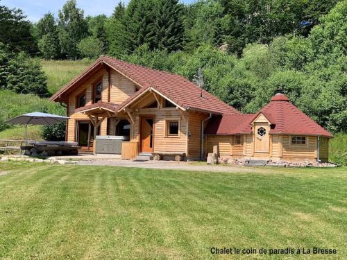 Chalet de luxe Le coin de paradis Nathalie MN La rouge - Location, gîte - La Bresse