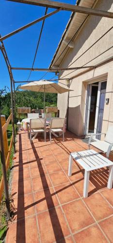 Balkons/terase, Villa Monplaisir Zen in Latrape