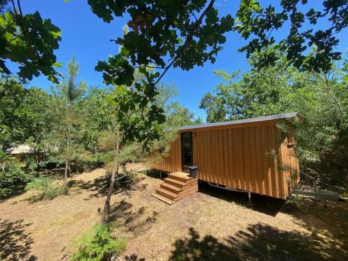المنظر الخارجي, Camping la Kahute - Tiny House au coeur de la fôret (Camping la Kahute - Tiny House au coeur de la foret) in Carcans
