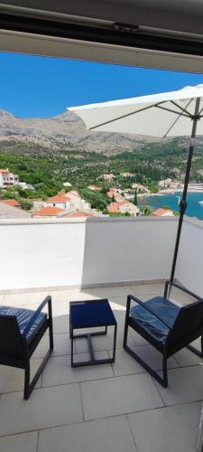 Charming 2-Bedroom Apartment with sea view, Slano