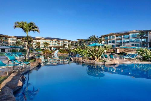 Waipouli Beach Resort Beautiful Luxury Ground Level Garden View AC Pool!