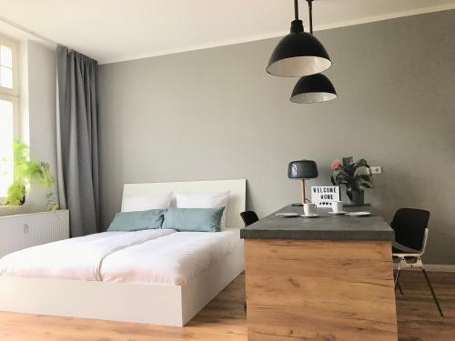 Charmantes Loft mit Balkon in Magdeburg, Deutschland
