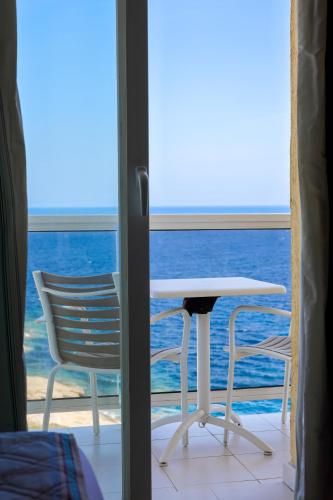 Balcony/terrace, Hotel Saint Christophe in Calvi