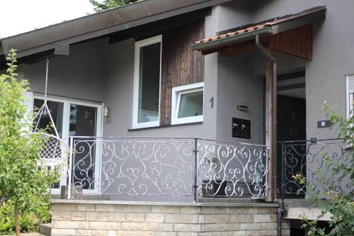 A szálláshely kívülről, Ferienhaus mit eigenem Garten und Terrasse in Lindau városközpont