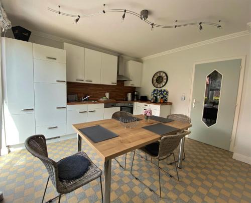 廚房, Erholsames Wohnen in Bad Bramstedt Appartement III in 巴特布拉姆施泰特