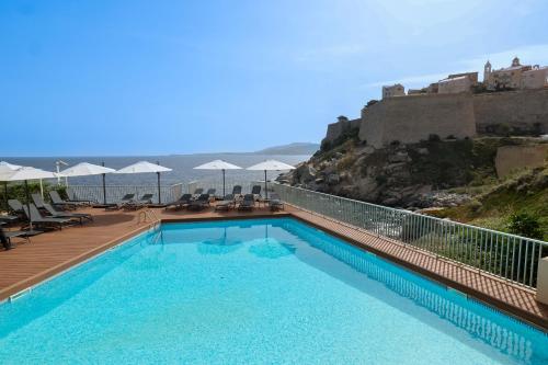 Swimming pool, Hotel Saint Christophe in Calvi
