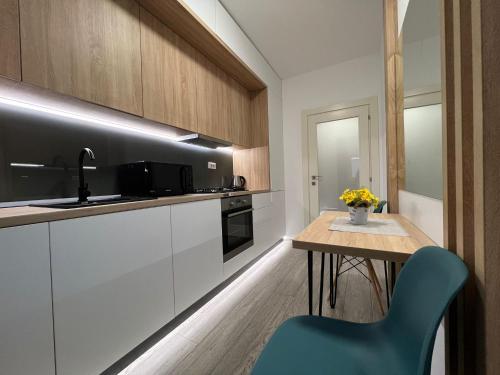 Bếp, Perfect Host Palas Studio Central in Iasi
