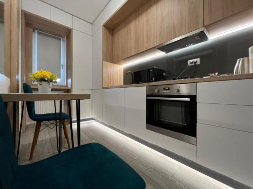 Bếp, Perfect Host Palas Studio Central in Iasi