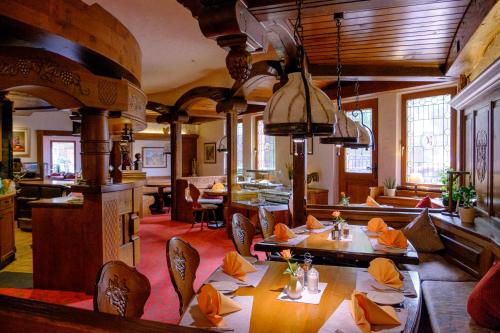Restaurant, Hotel St.Martiner Castell in Sankt Martin