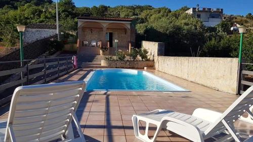 3 bedrooms villa with private pool and wifi at Caccamo 9 km away from the beach