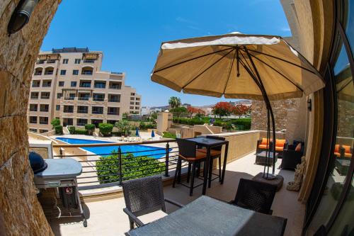 Sunset apartment in Samarah Dead Sea resort, Swemeh (zdjęcie 10)