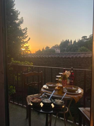 Вид, Suite Romantica con Giardino in Dimora Storica - Camera e Appartamento - B&B Palazzo Robicci in Кастільон Флорентіно