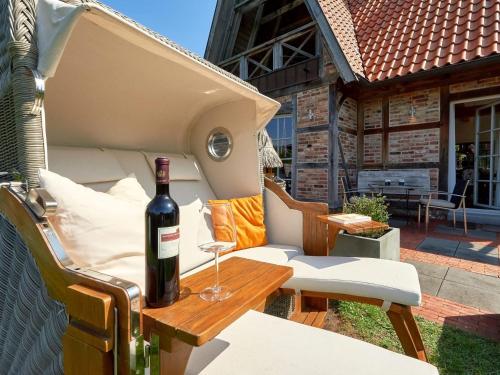 Exterior view, Fachwerkhauser Seedorf - Villa "Johanna Maria" mit Kamin, Sauna, Terrasse, Wasserblick in Altensien