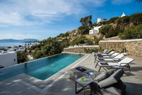 Villa Opal by Mykonos Rocks gîte à louer Madalena