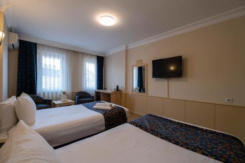 1 double bed