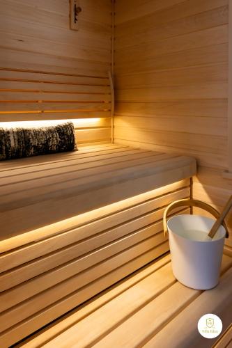 桑拿, Villa Eden - Design-Sea-Pool-Sauna in 凱米恩薩里