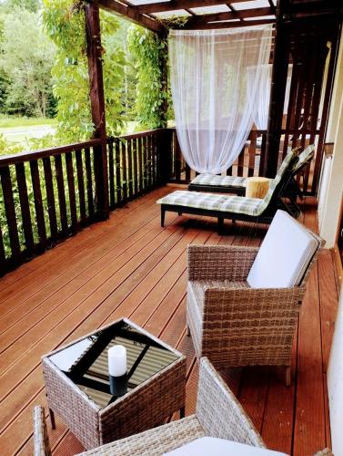 Balkons/terase, Resort Lesni Lazne in Jevany