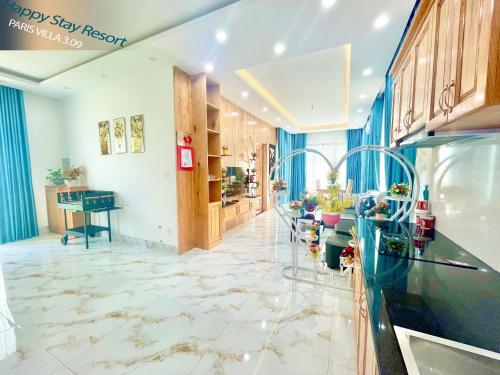 Paris Villa - Happy Stay Resort có công viên nước Tropicana Park và suối khoáng nóng Minera Bình Châu