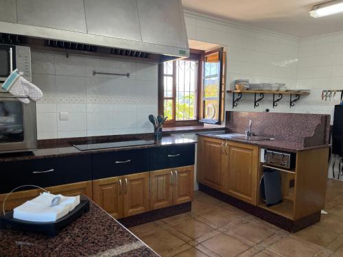 Kitchen, Los Cuetos in Pilona