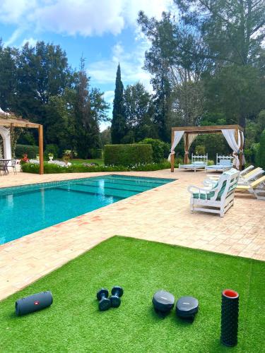 Garden, Casa dos Arcos - Penina Villa in Vale das Hortas