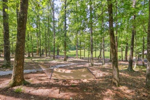 Lakefront Hamilton Cabin with Dock and Fire Pit!