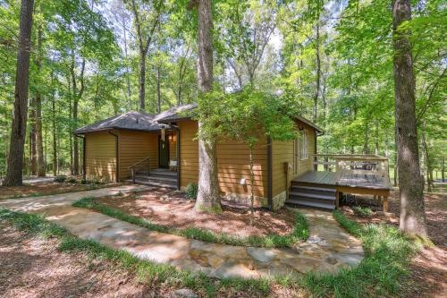 Lakefront Hamilton Cabin with Dock and Fire Pit!